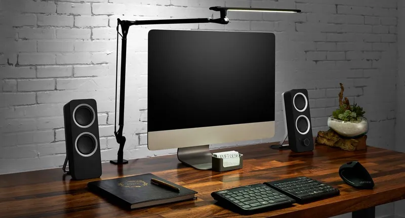 LED Desk Lamp E7 with Clamp by UPLIFT Desk