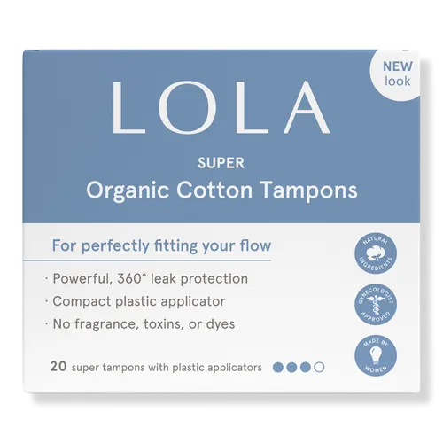 LOLA Super Organic Cotton Tampons