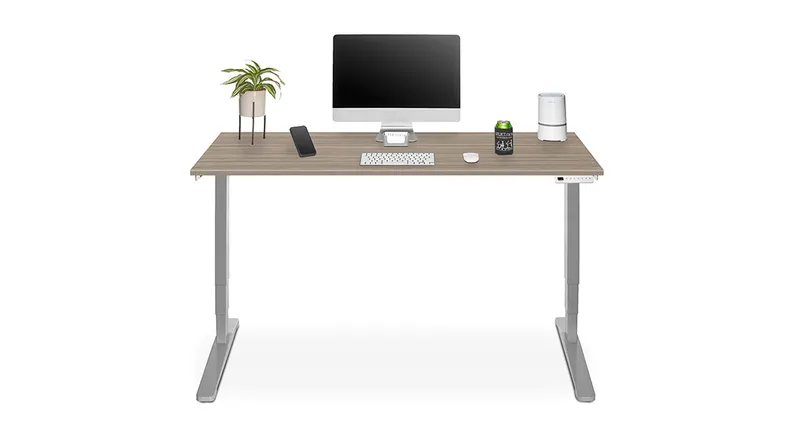 UPLIFT Custom Laminate Standing Desk, 24" Deep Desktop