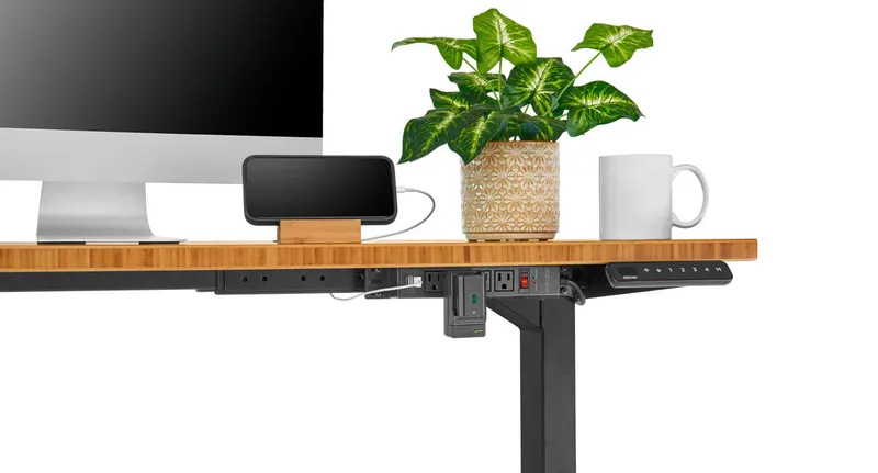 4-Outlet Mountable Surge Protector by UPLIFT Desk