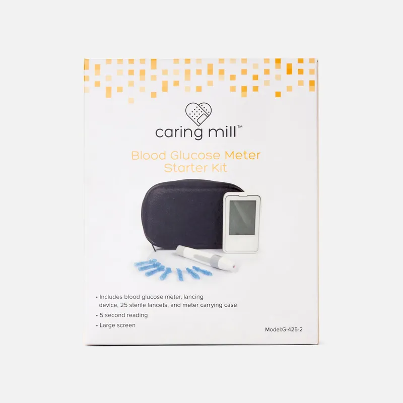 Caring Mill™ Glucose Meter Starter Kit