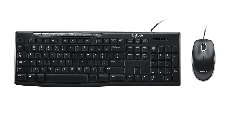 MK200 Media Corded Keyboard and Mouse Combo